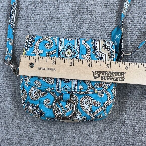 VERA BRADLEY Little Hip Bag Crossbody & Belt Bag Totally Turquoise Adjustable - Picture 3 of 9